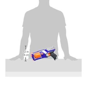 NERF N Strike Elite Strongarm Toy Blaster with Rotating Barrel •darts NOT incl